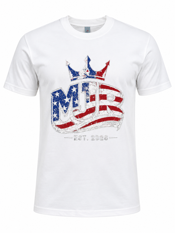 MJR 250 Years of Independence Graphic Tee – White