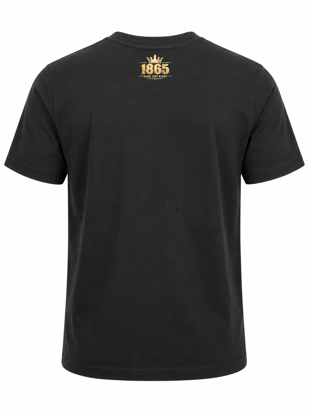 MJR 1865 Gold Fist Graphic Tee – Black